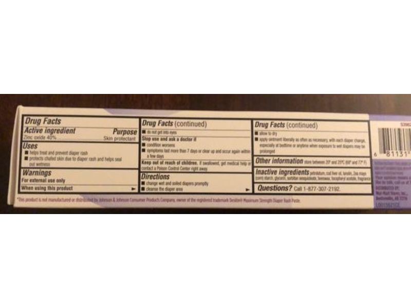 Parent's Choice Diaper Rash Treatment, Maximum Strength, 4 oz/113 g