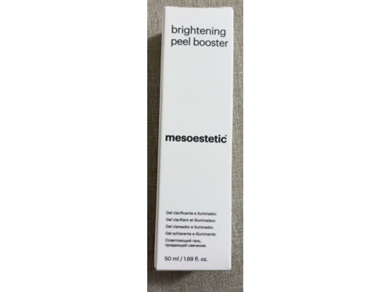 Mesoestetic Brightening Peel Booster, 1.69 fl oz/50 mL
