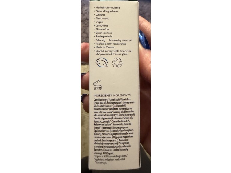 Huna Revitalize Age-Grace Face Serum, 1 fl oz/30 mL