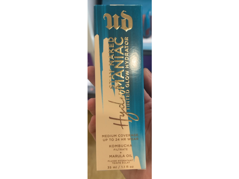 Urban Decay Hydromaniac Tinted Glow Hydrator, 10 Ultra Fair Neutral, 1.1 fl oz/35 mL
