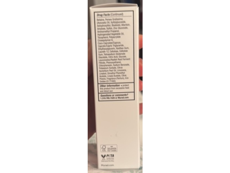 Murad Superactive Moisturizer Mattifying Oil + Pore Control, SPF 50 PA++++, 1.7 fl oz/50 mL