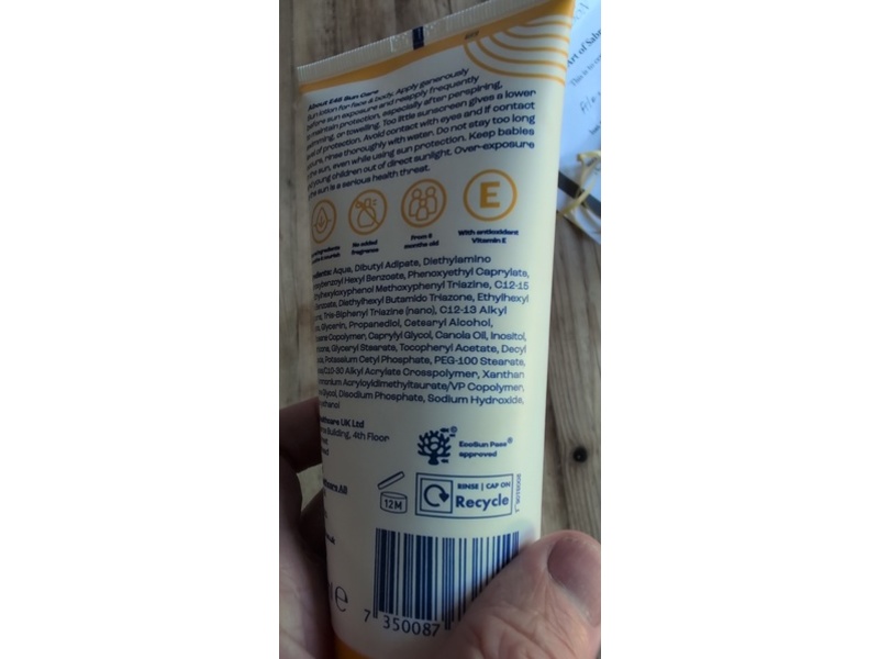 E45 Kids & Baby Sensitive Sunscreen Lotion, SPF 50+, 180 mL