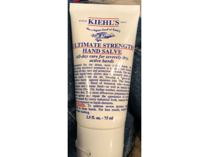 Kiehl's Since 1851 Ultimate Strength Hand Salve, 2.5 fl oz / 75 mL