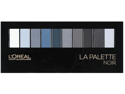 L'Oreal Paris La Palette Eyeshadow Palette, 113 Noir, 0.62 oz/17.5 g