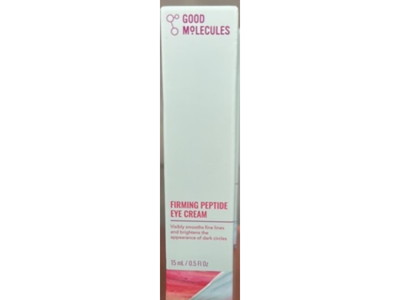 Good Molecules Firming Peptide Eye Cream, 0.5 fl oz/15 mL