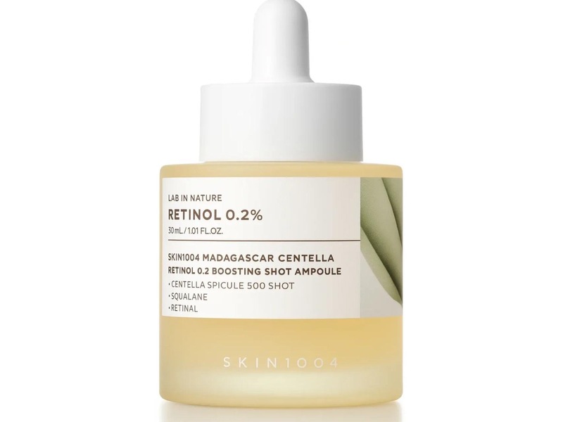 SKIN1004 Boosting Shot Ampoule, Retinol 0.2%, 1.01 fl oz/30 mL