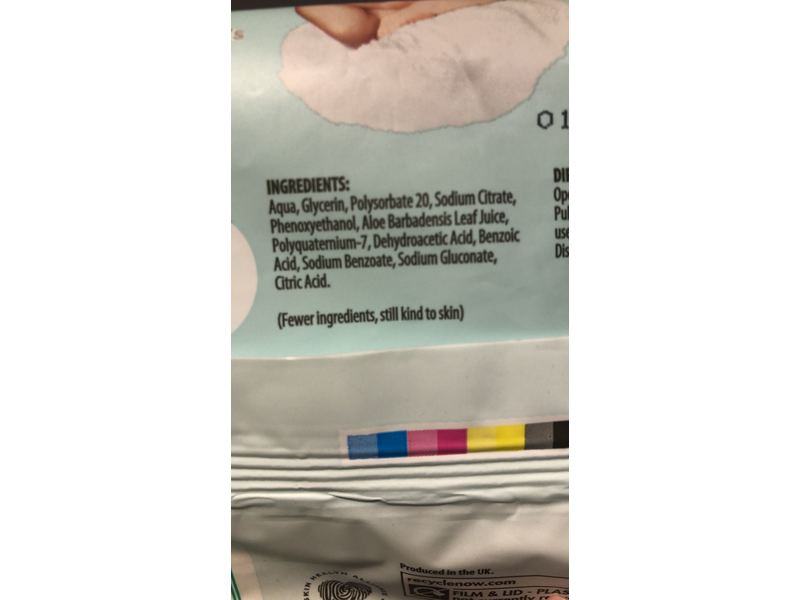 Mamia Sensitive Baby Wipes, 64 Count