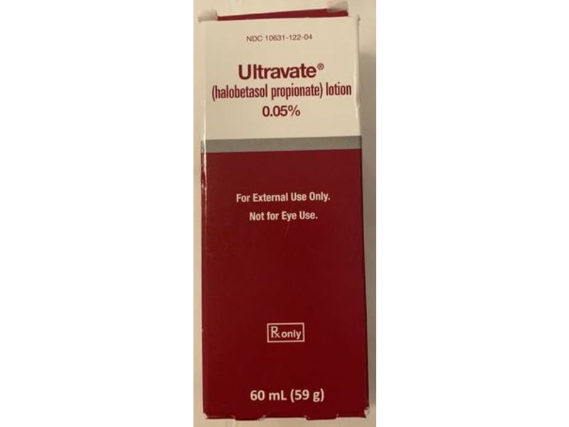Ultravate Halobetasol Propionate Lotion 0.05%, 60 mL Sun Pharmaceutical Industries Inc. (RX)