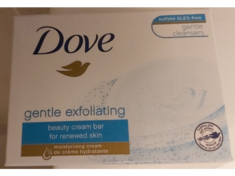 Dove Gentle Exfoliating Beauty Cream Bar, 100 g