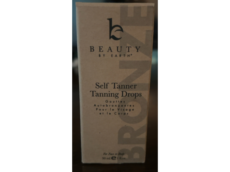 Beauty By Earth Self Tanner Tanning Drops, 1 fl oz/30 mL