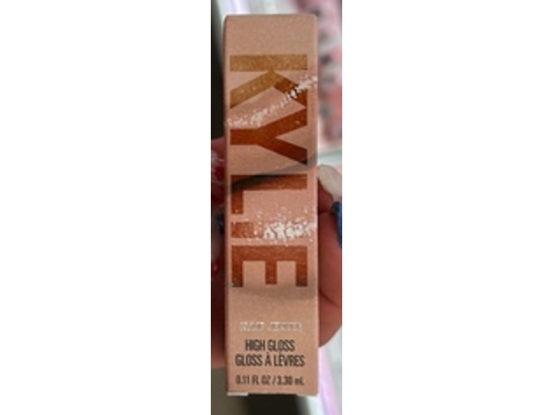 Kylie Cosmetics High Gloss, 001 Crystal, 0.11 fl oz/3.3 mL