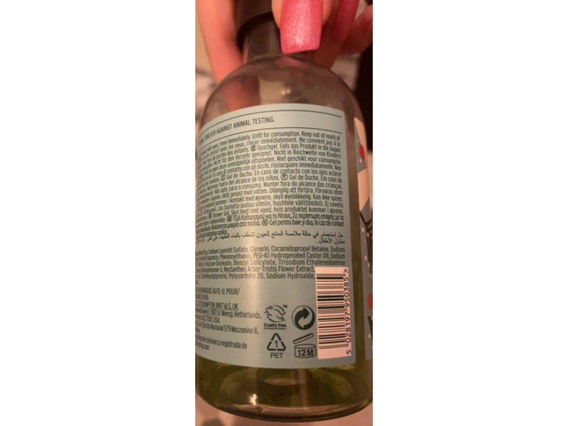 The Body Shop Shower Gel, Winter Jasmine, 8.4 fl oz/250 mL