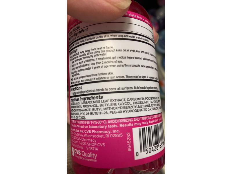 Pop-Arazzi Antiseptic Gel Hand Sanitizer, Watermelon, 6.76 fl oz/200 mL