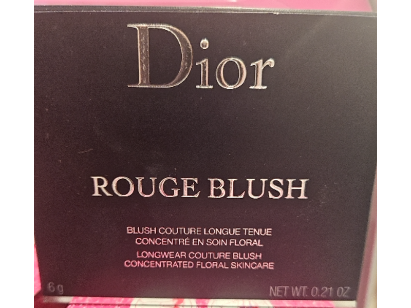 Dior Rouge Longwear Couture Blush, Nude Look, 0.21 oz/6 g