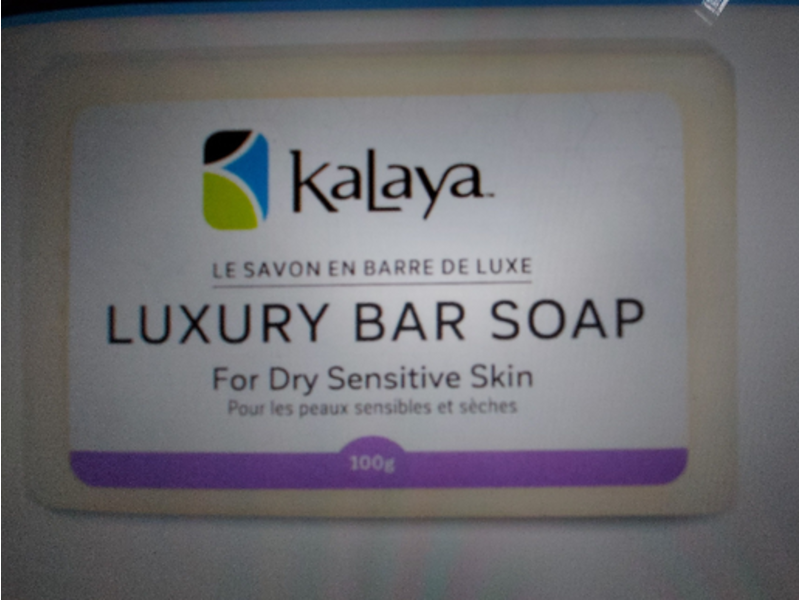 Kalaya Luxury Bar Soap, Dry Sensitive Skin, 100 g