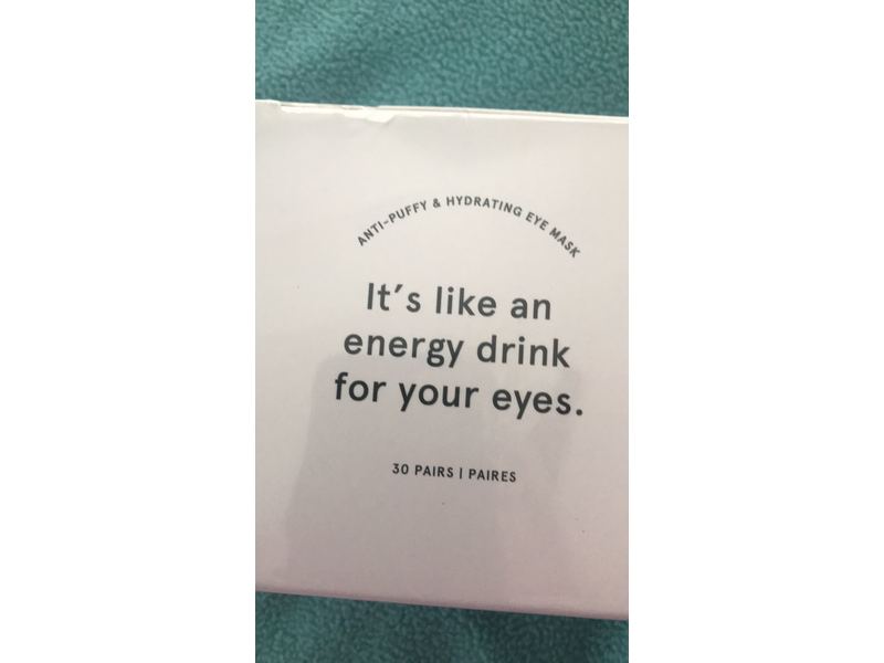Grace & Stella Energy Drink Eye Mask, 30 Count
