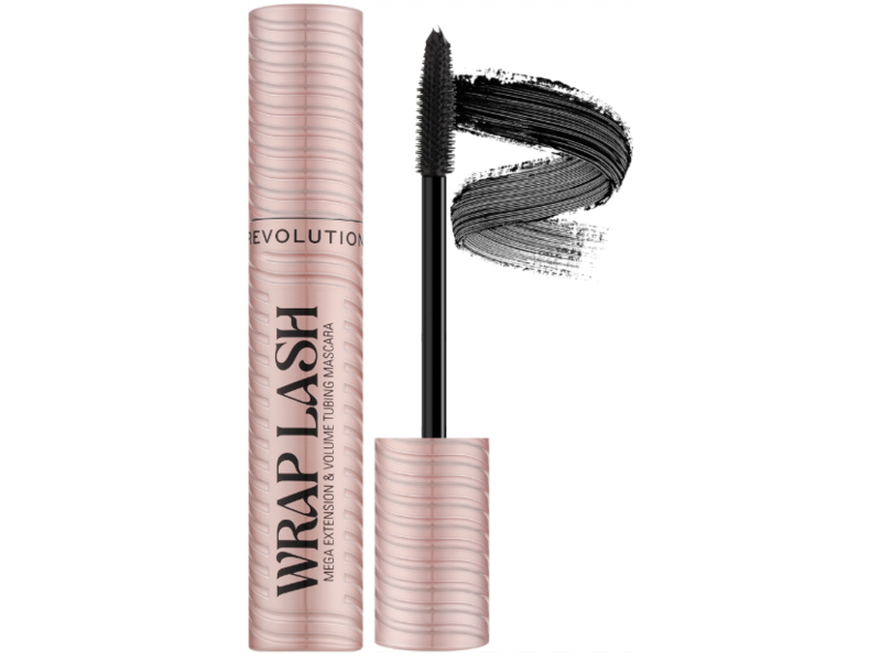 Revolution Wrap Lash Mega Extension & Volume Tubing Mascara, Black, 8.5 mL