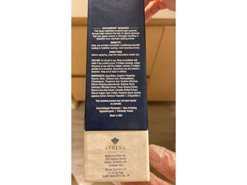 RevitaLash Cosmetics RevitaBrow Advanced Eyebrow Conditioner, 0.101 fl oz/3 mL