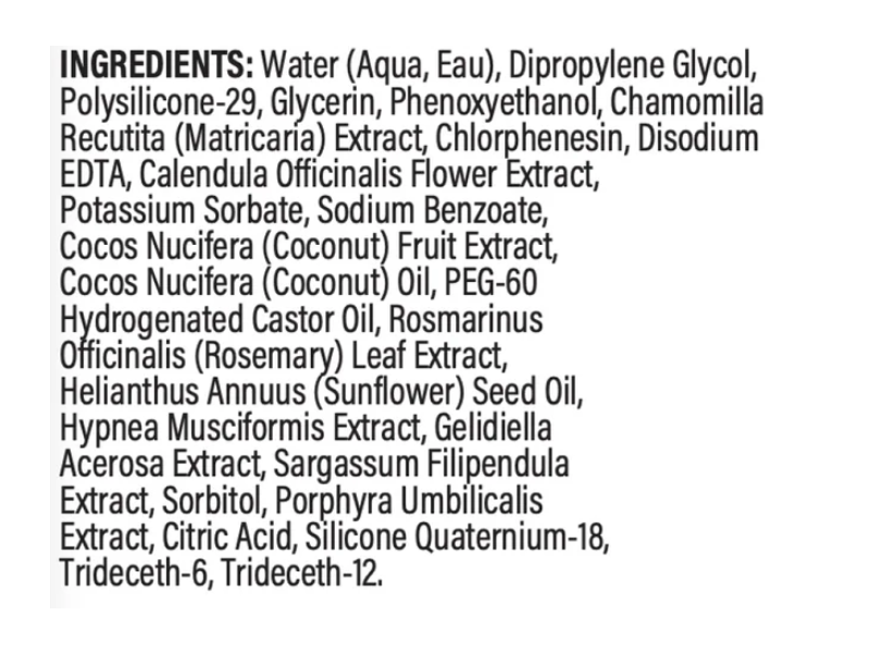 Sauce Coconut Water Anti-Humidity Hair Spray, 5.2 fl oz/153 mL