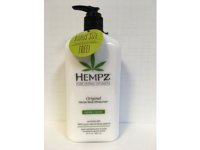Hempz Herbal Body Moisturizer, Original, 21 fl oz/621 mL