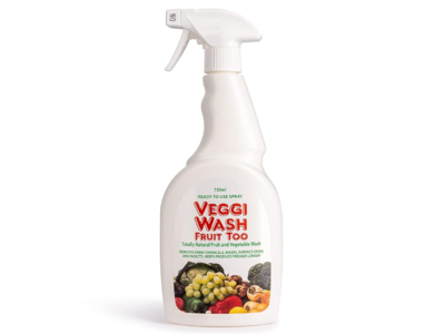 Veggi Wash Fruit Too Fruit And Vegetable Wash Spray, 750 mL