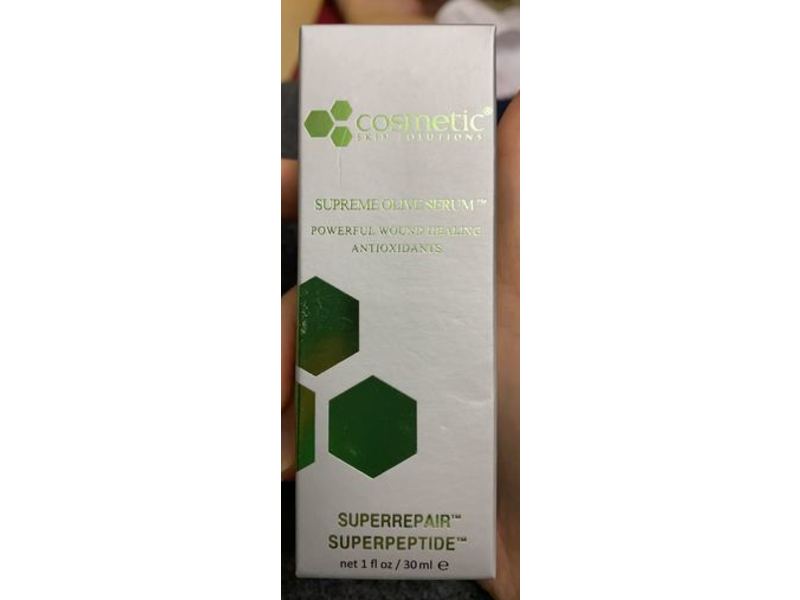 Cosmetic Skin Solutions Supreme Olive Serum, Superrepair, 1 fl oz/30 mL