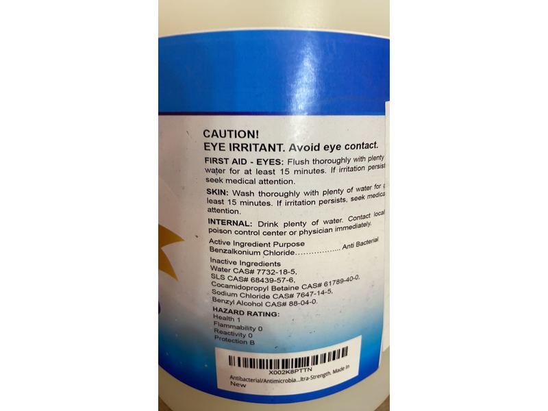 Bastion White Pearlized Lotion Hand Soap, Fine Silk, 128 oz/3.785 L