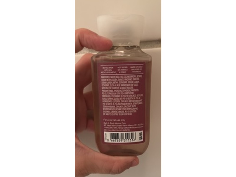 Bath & Body Works Body Wash, Strawberry Snow Flakes, 3 fl oz/88 mL