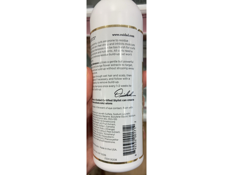 Ouidad Water Works Clarifying Shampoo, 8.5 fl oz/250 mL