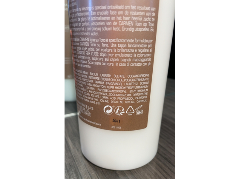 Eugene Perma Carmen Post - Coloration Shampoo, 33.81 fl oz/1000 mL