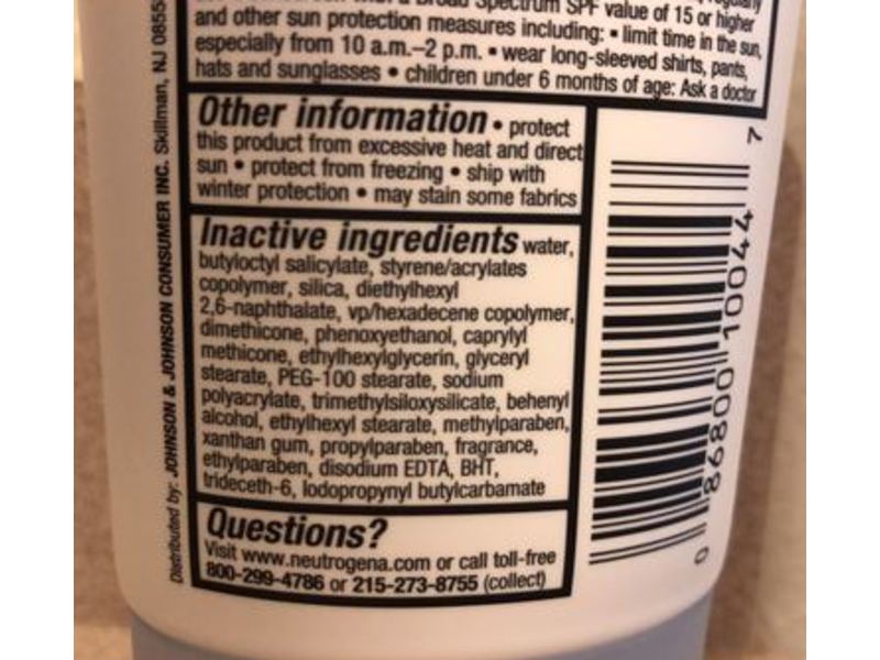 Neutrogena Ultra Sheer Dry-Touch Sunscreen, SPF 55, 5 fl oz/147 mL