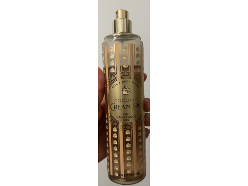 Bath & Body Works Fine Fragrance Mist, Coconut Cream Pie, 8 fl oz/236 mL