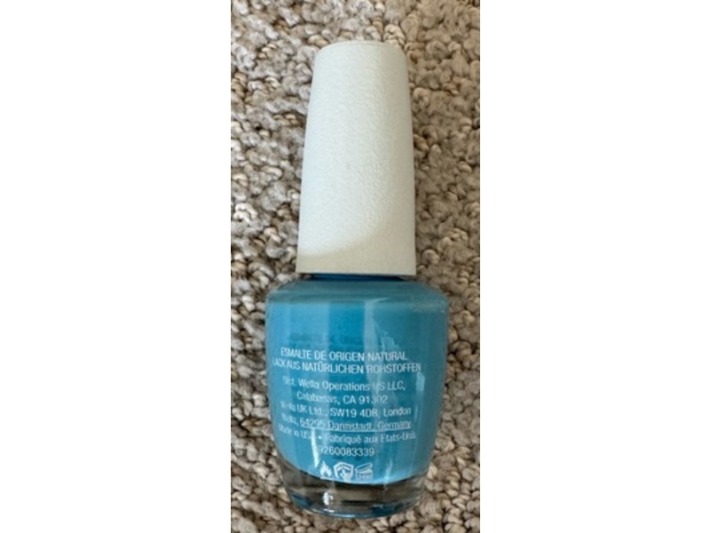 OPI Nature Strong Nail Lacquer, Big Bluetiful Planet, 0.5 fl oz/15 mL