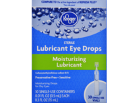 Kroger Sterile Moisturizing Lubricant Eye Drops, 0.01 fl oz/0.4 mL, 30 Count - Image 2