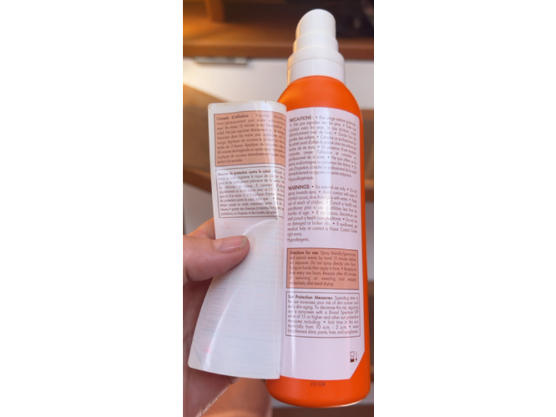 Avene High Protection Children Sunscreen Spray, SPF 50+, 6.7 fl oz/200 mL