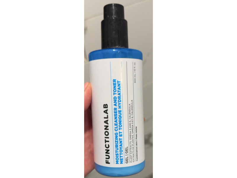 Functionalab Moisturizing Cleanser & Toner, 10 fl oz/300 mL