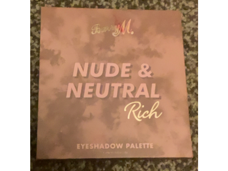 Barry M Nude & Neutral Eyeshadow Palette, Rich, 13.5 g