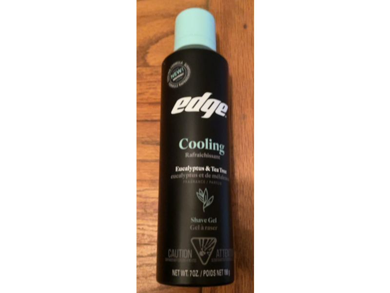 Edge Cooling Shave Gel, Eucalyptus & Tea Tree, 7 oz/198 g
