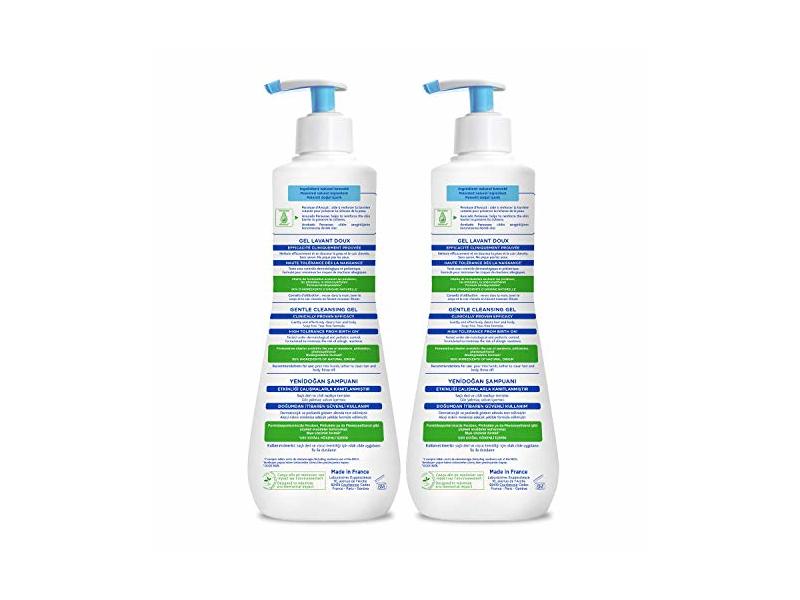 Mustela Gentle Cleansing Gel Baby Hair & Body Wash, 500 ml-16.90 US fl oz