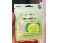 Spa Scentials Cooling Eye Pads, Cucumber, 0.80 oz/23 g, 6 Pairs - thumbnail 2