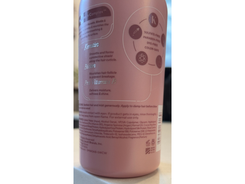 Infusion K Keratin Blow Dry Styling Spray, UltraKeratin, 8 fl oz/236 mL