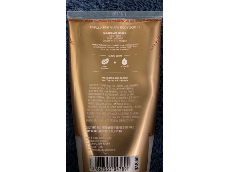 Bath & Body Works Exfoliating Glow Body Scrub, Pure Wonder, 8 oz/226 g