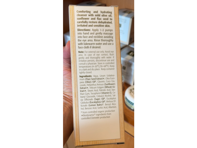 Eminence Organic Skin Care Lemon Grass Cleanser, 1.7 fl oz/50 mL