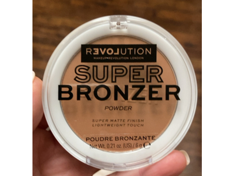 Revolution Super Matte Finish Bronzer Powder, Desert, 0.21 oz/6 g