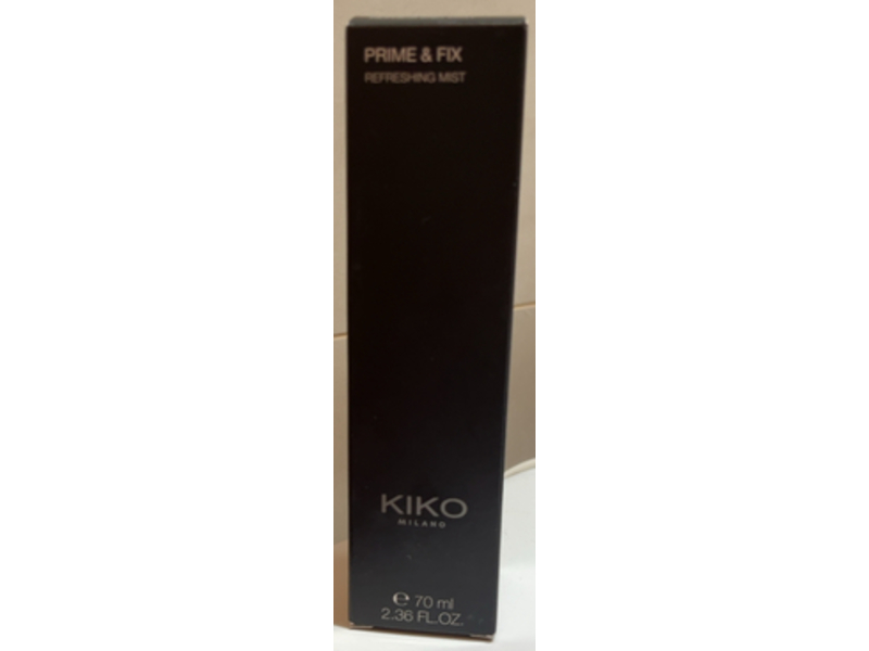 Kiko Milano Prime & Fix Refreshing Mist, 2.36 fl oz/70 mL