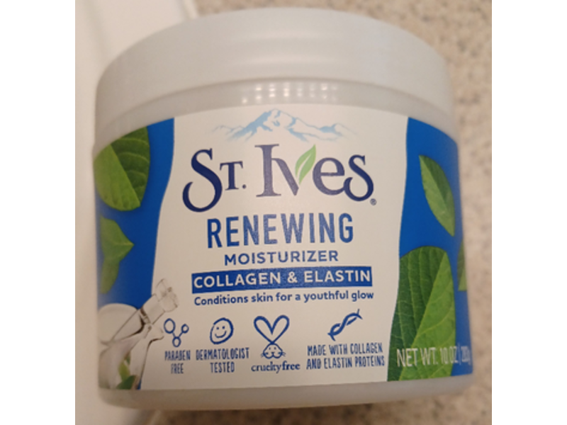 St.Ives Renewing Moisturizer, Collagen & Elastin, 10 oz/283 g