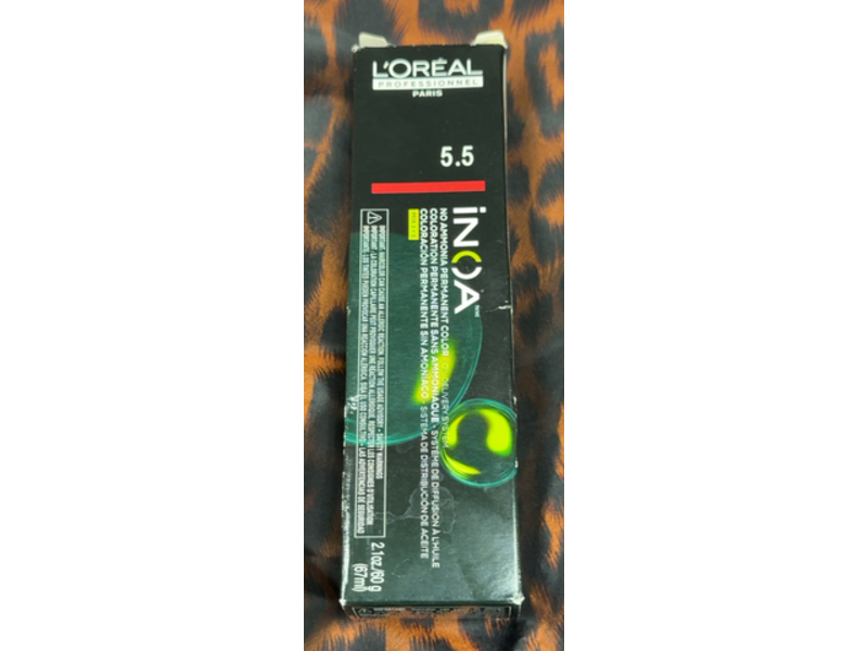 L'Oreal Paris Inoa Permanent Hair Color, 5.5, 2.1 oz/60 g