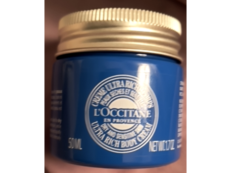 L'Occitane Ultra Rich Body Cream, 1.7 oz/50 mL