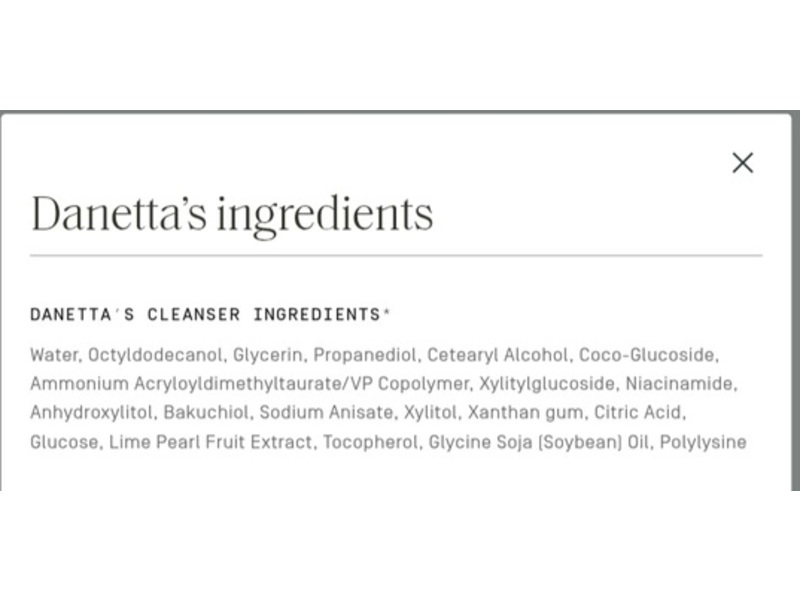Prose Custom Cleanser, Danetta