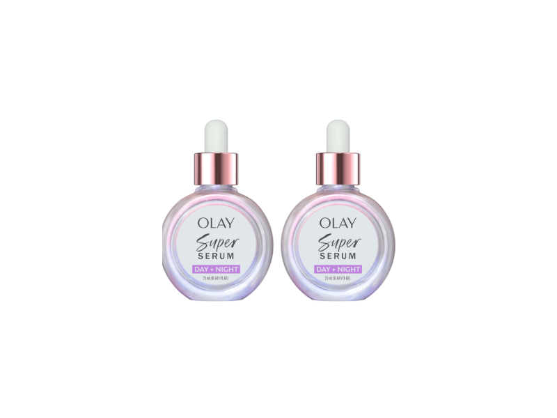 Olay Super Serum, Day + Night, 0.845 fl oz/25 mL, Pack Of 2